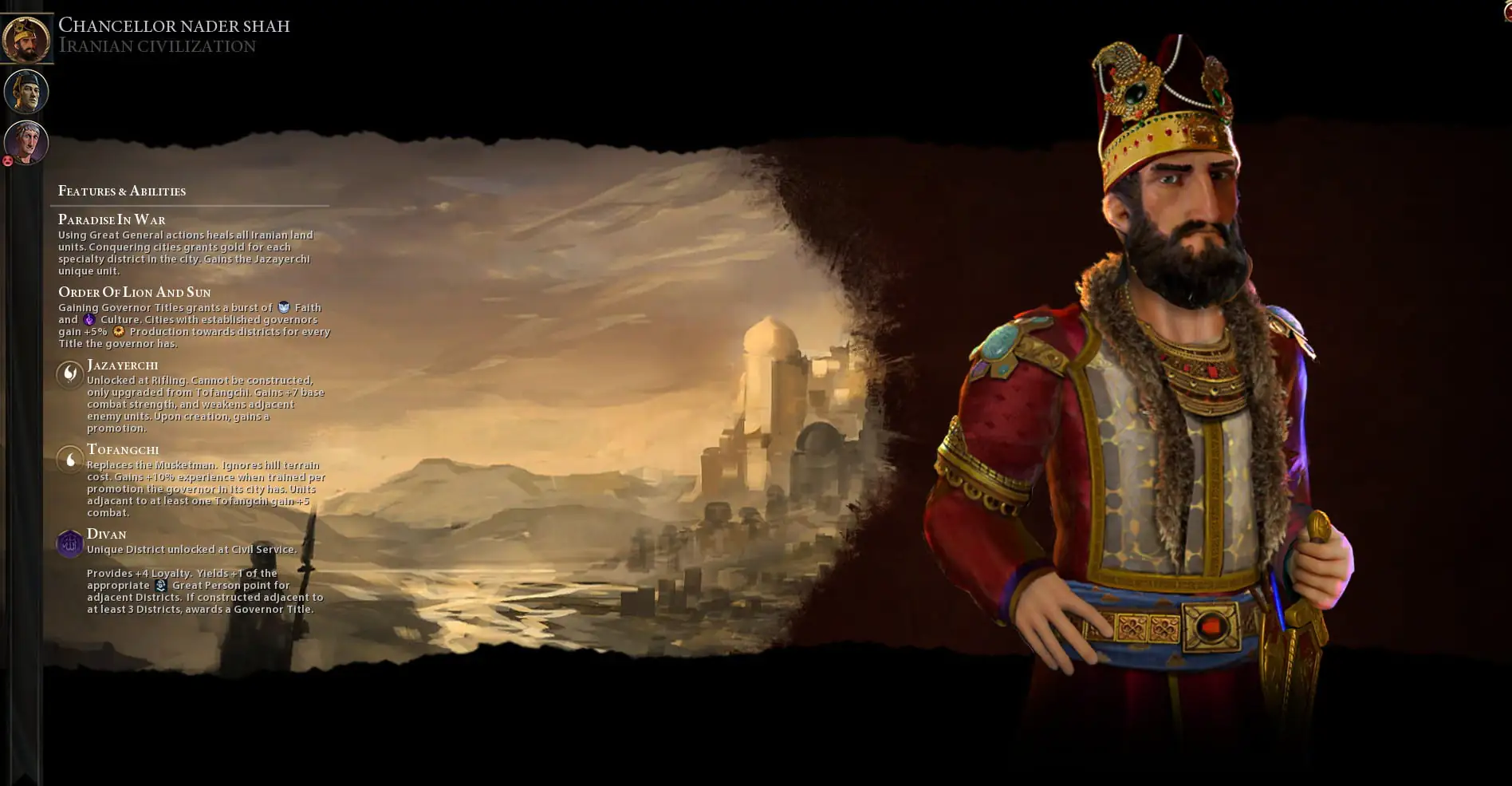 دانلود مد Iran Civilization برای بازی Civilization VI