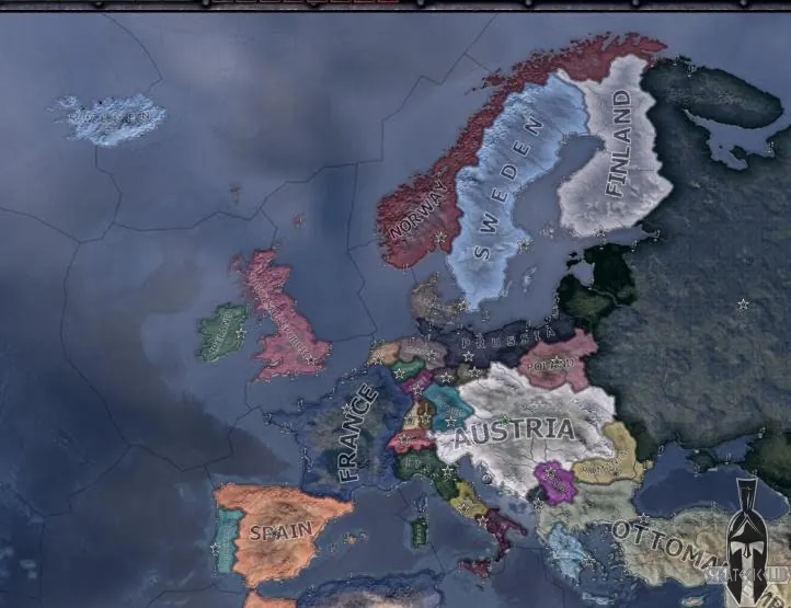 preview map europe