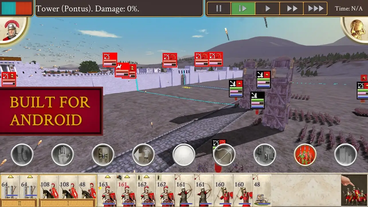 دانلود بازی موبایل Rome: Total War