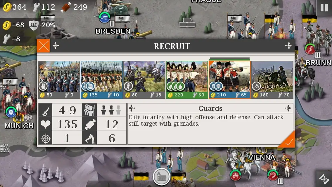 دانلود بازی موبایل European War 4: Napoleon