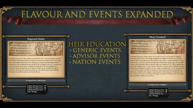 دانلود مد Flavour and Events برای بازی Europa Universalis IV