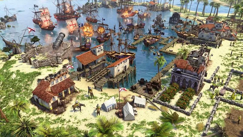 اولین آپدیت بزرگ بازی Age of Empires 3 فکشن آمریکا را به بازی اضافه می‌کند!