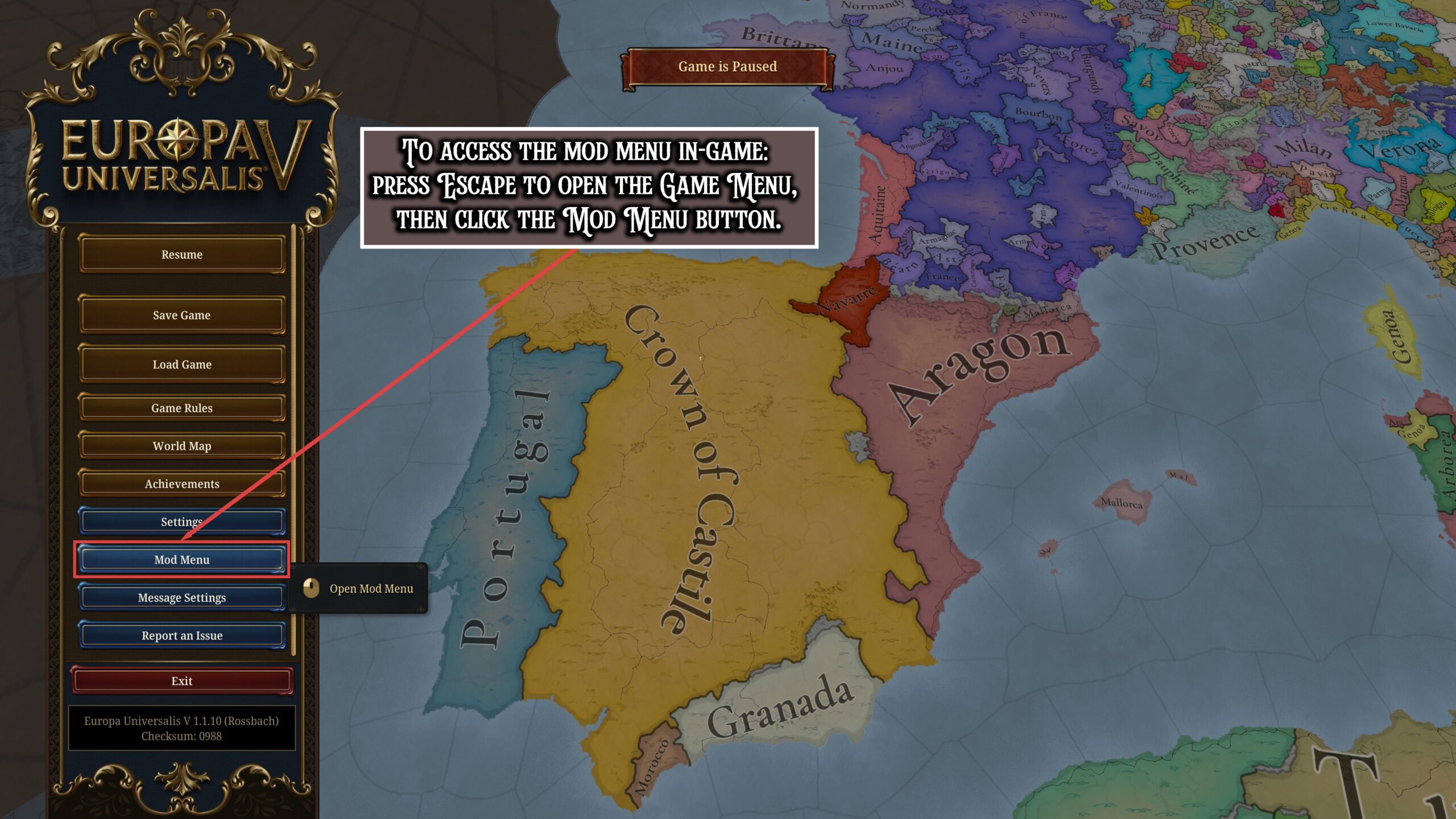 دانلود ماد Faster Universalis