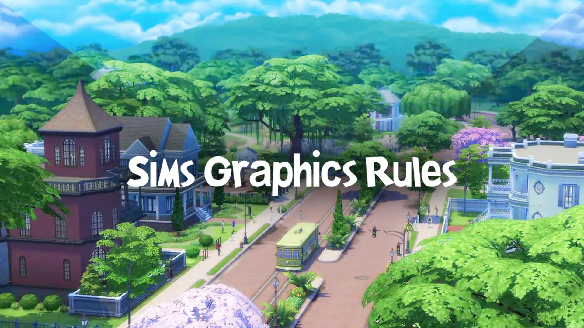 دانلود ماد Sims Graphics Rules برای بازی The Sims 4