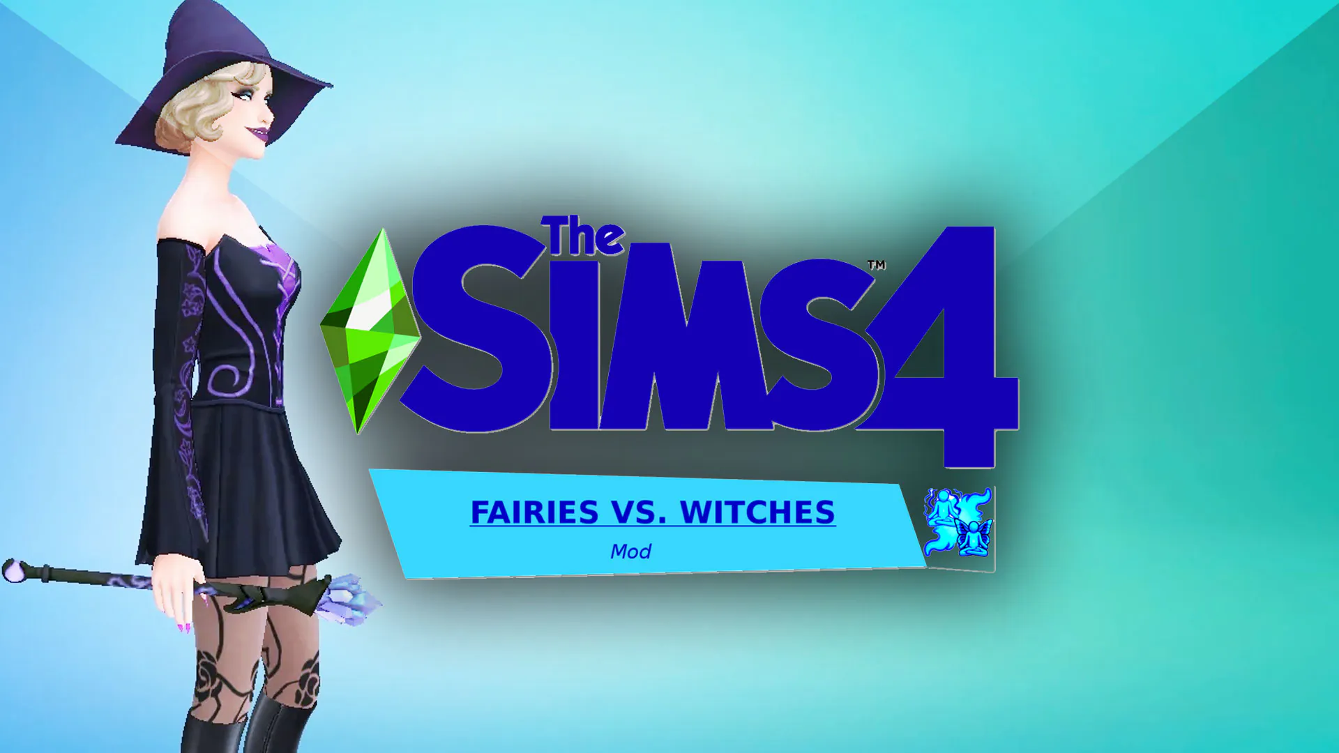 دانلود ماد Fairies vs. Witches برای بازی The Sims 4