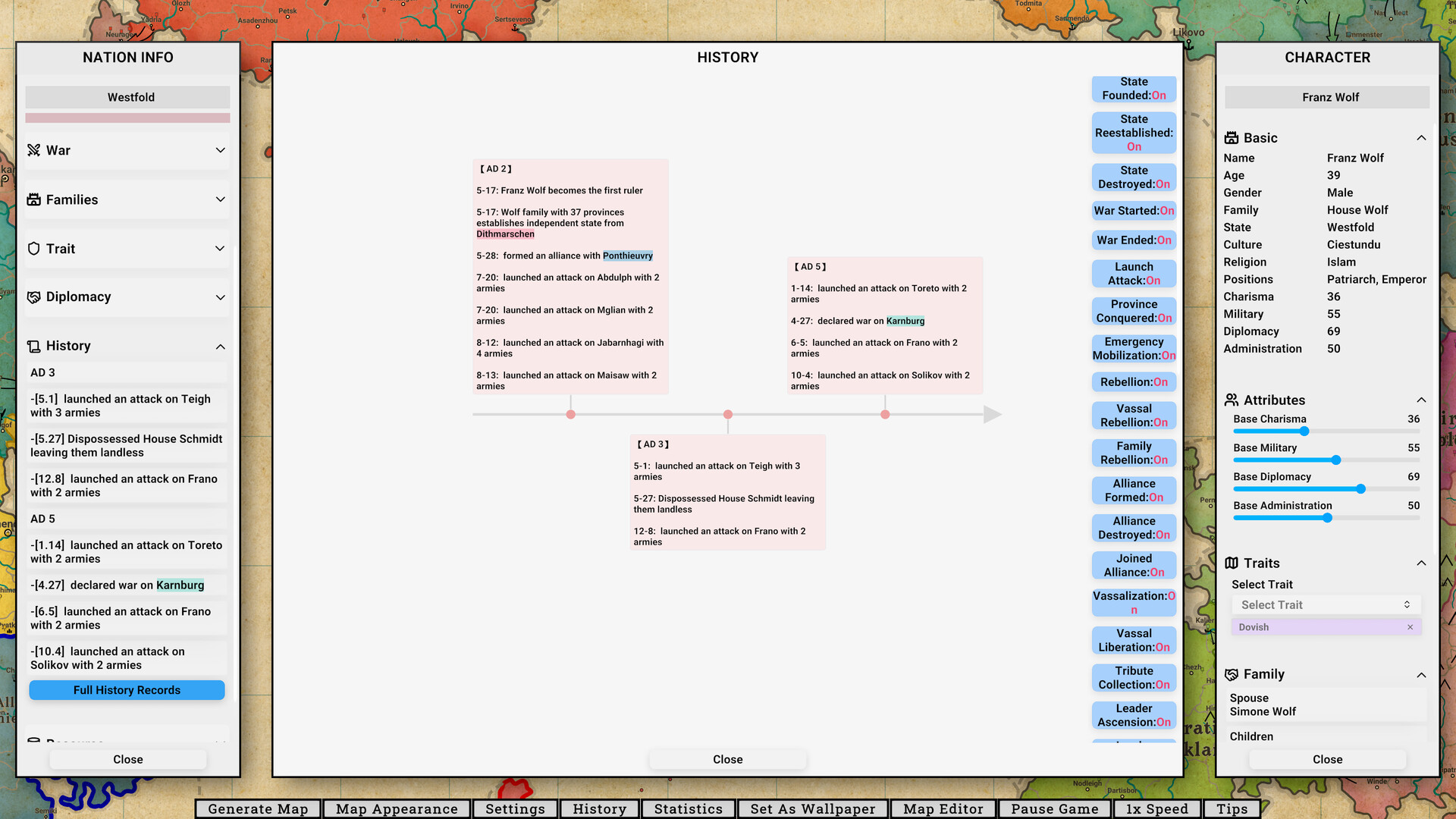 دانلود بازی Fantasy Map Simulator