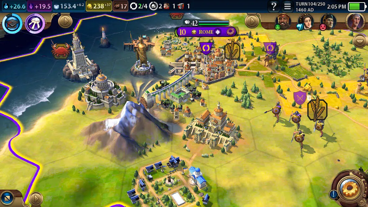 دانلود بازی موبایل Civilization VI